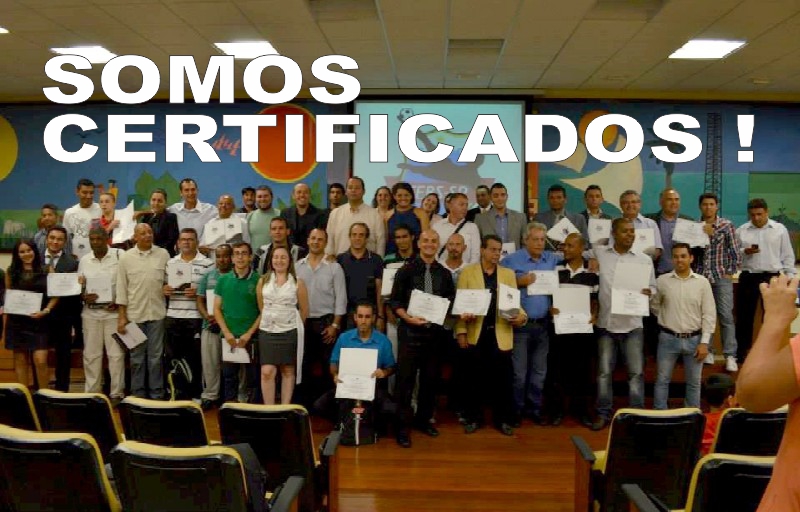 Alunos receberam os certificados dos cursos de Árbitros e Treinadores na Câmara Municipal de São Paulo