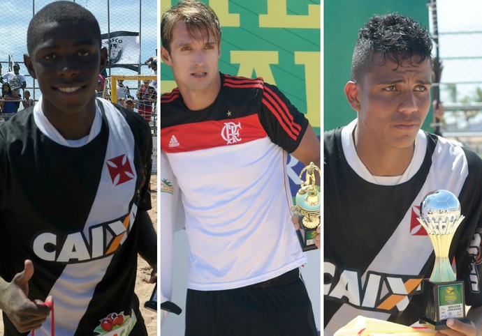 Jordan (Artilheiro), Elinton (Melhor Goleiro) e Mauricinho (Melhor Jogador) receberam prêmios individuais