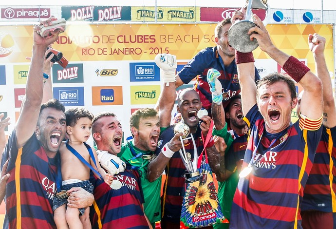 Barcelona conquista o título mundial após vitória, de virada, sobre o Vasco
