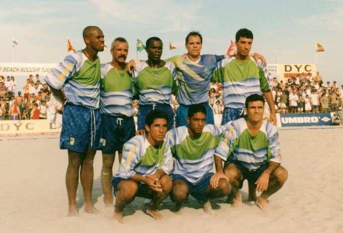 'Geração de ouro' encantou e conquistou milhões de fãs na década de 90 no beach soccer