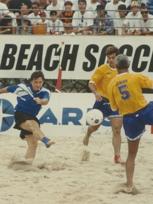 Edinho voltará a entrar em ação pela seleção brasileira de beach soccer