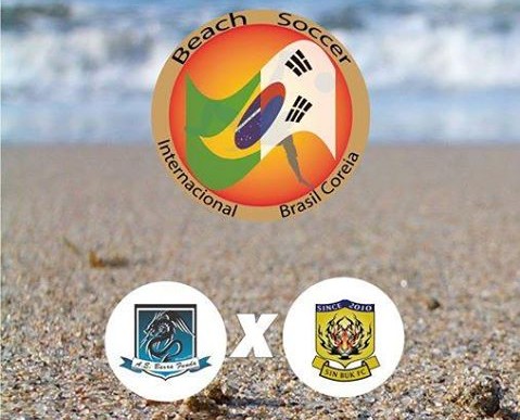 Beach Soccer Internacional Brasil Coréia