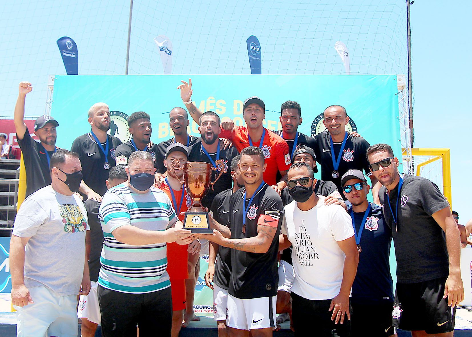 Equipe do Corinthians conquistou o terceiro lugar